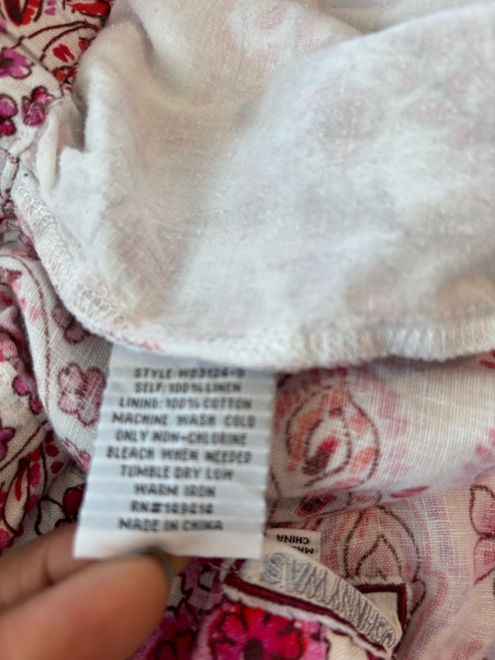 Johnny Was Workshop Lillet Linen Shorts in Lillet Paisley floral Size Medium - Picture 8 of 10